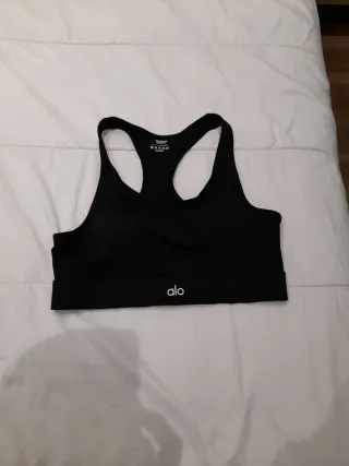 Sujetador deportivo Alo mujer negro