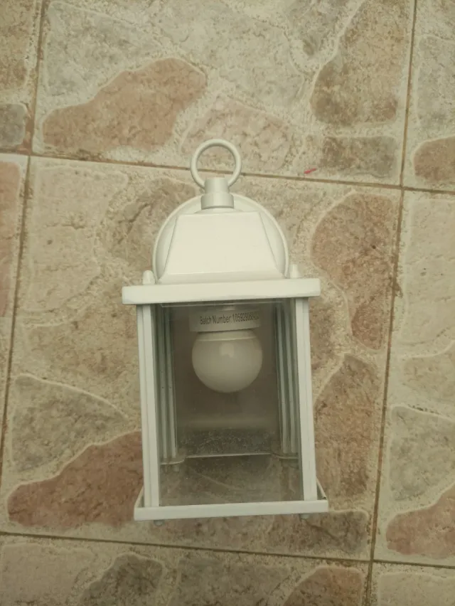 Farolillo para entrada de casa