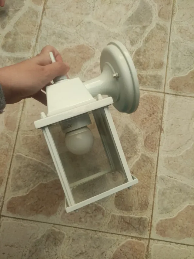 Farolillo para entrada de casa