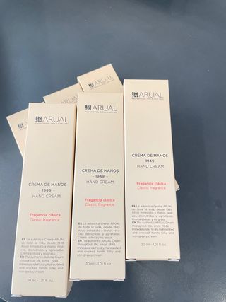 Crema de Manos Arual 30 ml 6 unidades