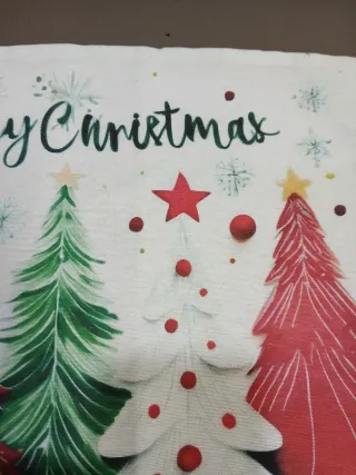 Fodera per cuscino con alberi di Natale