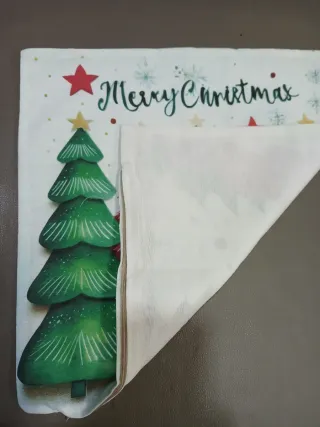 Fodera per cuscino con alberi di Natale