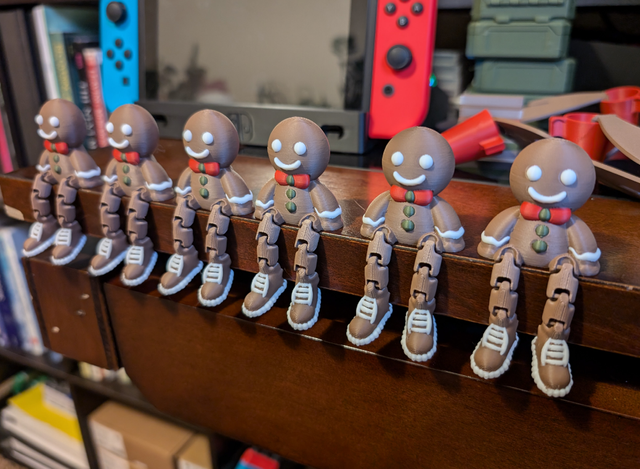 Figura Jengibre Articulada