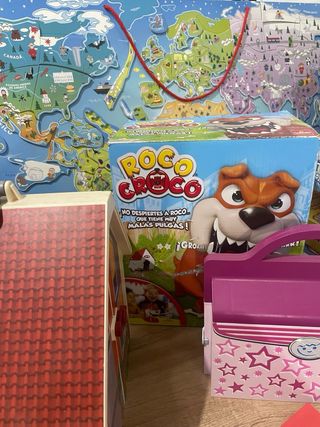 Lote de juegos de mesa infantiles