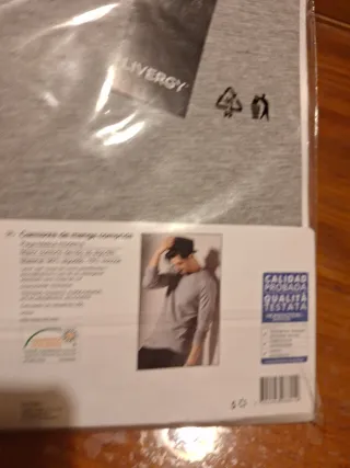 Camiseta LIVERGY Manga Larga Talla L