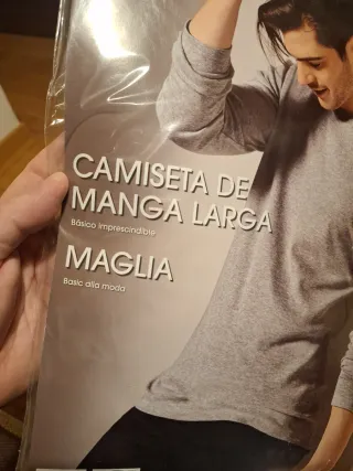 Camiseta LIVERGY Manga Larga Talla L