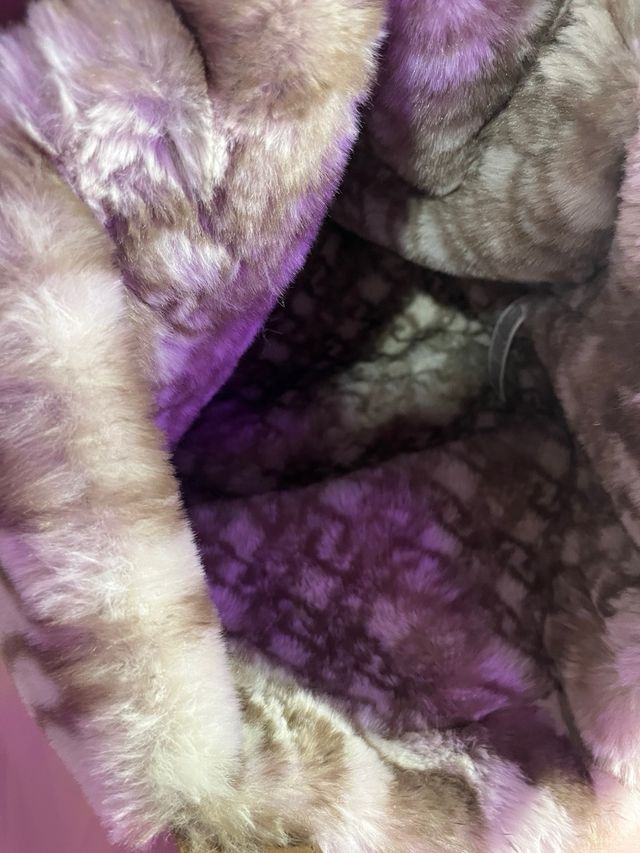 Bolso Liu Jo pelo beige y marrón