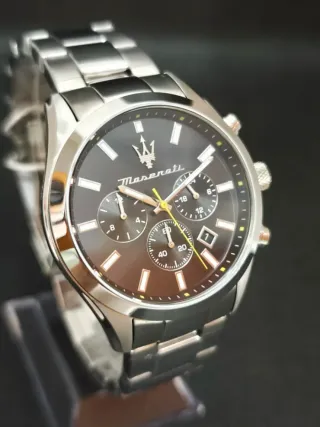 Reloj Maserati Hombre Negro/Plata R8853151010