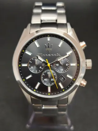 Reloj Maserati Hombre Negro/Plata R8853151010