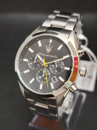 Reloj Maserati Hombre Negro/Plata R8853151010