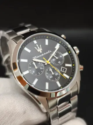 Reloj Maserati Hombre Negro/Plata R8853151010