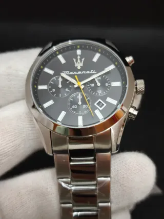 Reloj Maserati Hombre Negro/Plata R8853151010