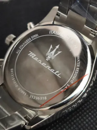 Reloj Maserati Hombre Negro/Plata R8853151010