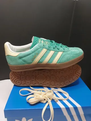 Adidas Gazelle Indoor Verdi e Beige