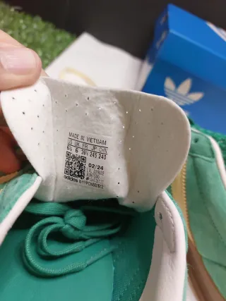 Adidas Gazelle Indoor Verdi e Beige