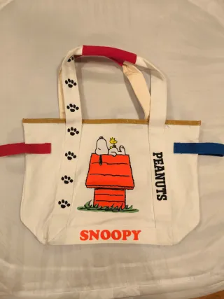 Bolso de tela Snoopy Peanuts