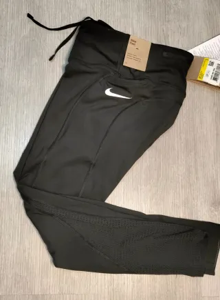 Mallas Nike Crop Running Mujer Originales