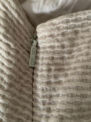 Vestido vintage Carolina Herrera beige