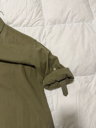 Camisa Zara Verde Oliva