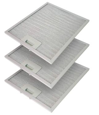 3 Filtros Campana Extractora Fagor Elica 265x305mm