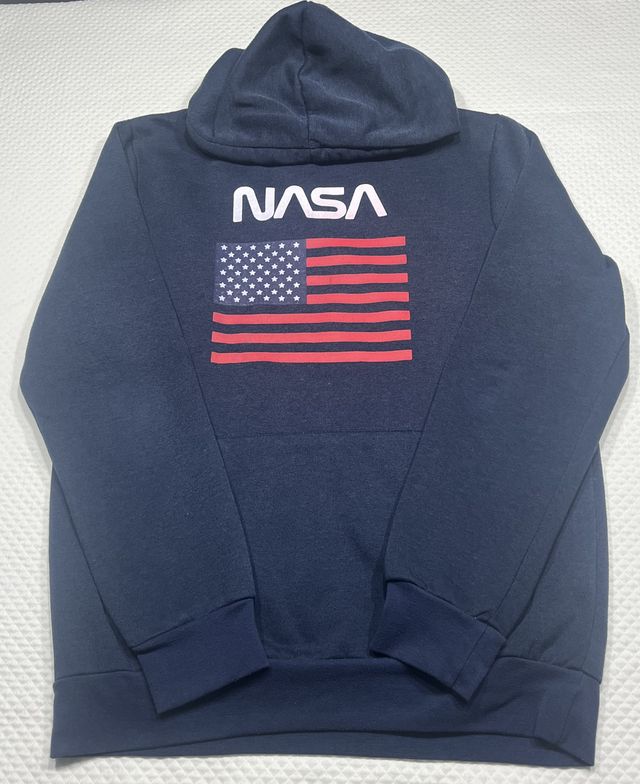 Sudadera NASA con bandera USA Talla M