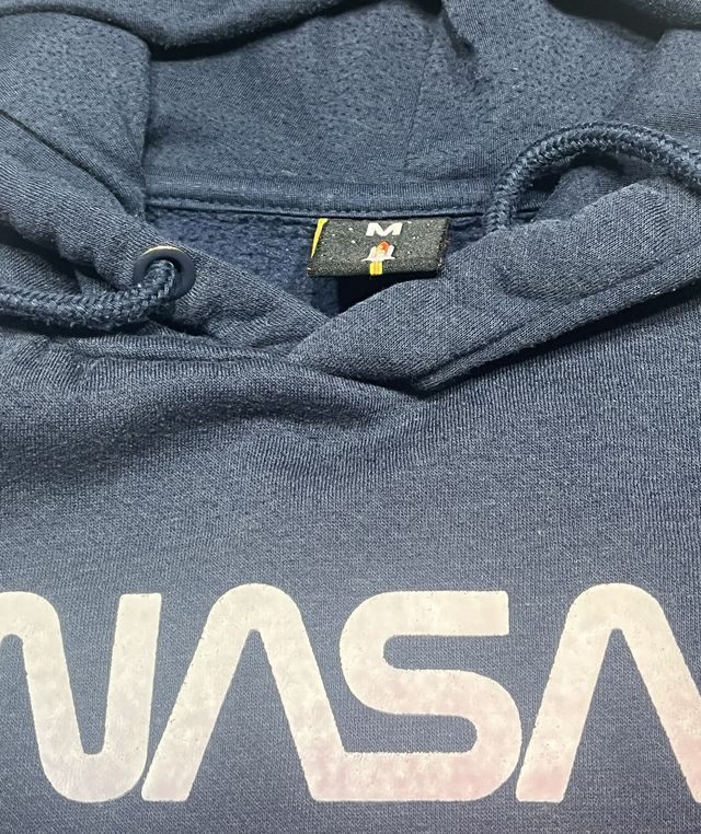 Sudadera NASA con bandera USA Talla M