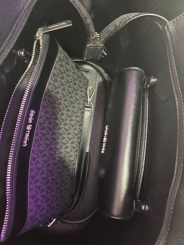 Bolso Michael Kors Kimberly 3 en 1 Negro