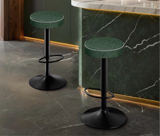 Set di 2 sgabelli da bar regolabili