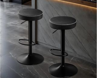 Set di 2 sgabelli da bar regolabili