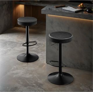 Set di 2 sgabelli da bar regolabili