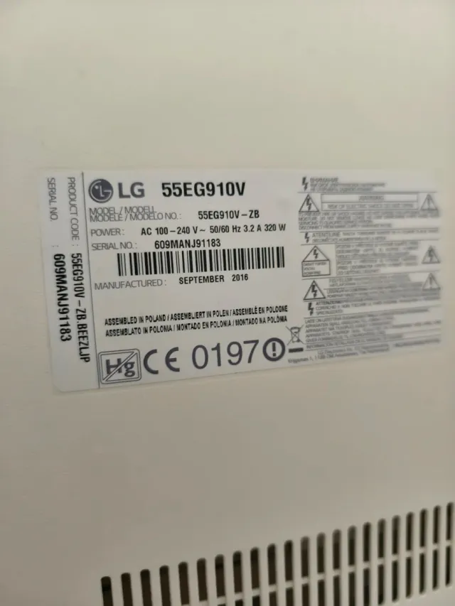 TV OLED LG 55 Full HD Curvo Smart TV, 3D