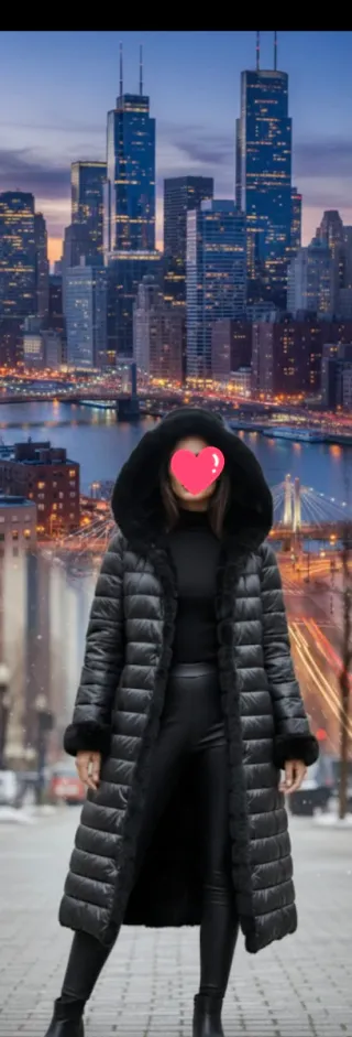 CHAQUETÓN LARGO DOS EN UNO(ELEGANTE)