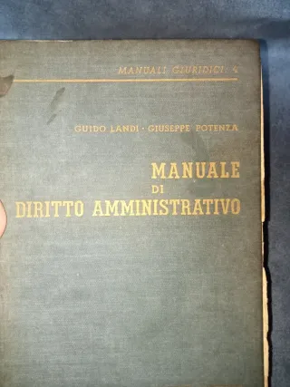Manuale di Diritto Amministrativo - Guido Landi