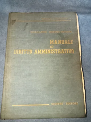 Manuale di Diritto Amministrativo - Guido Landi