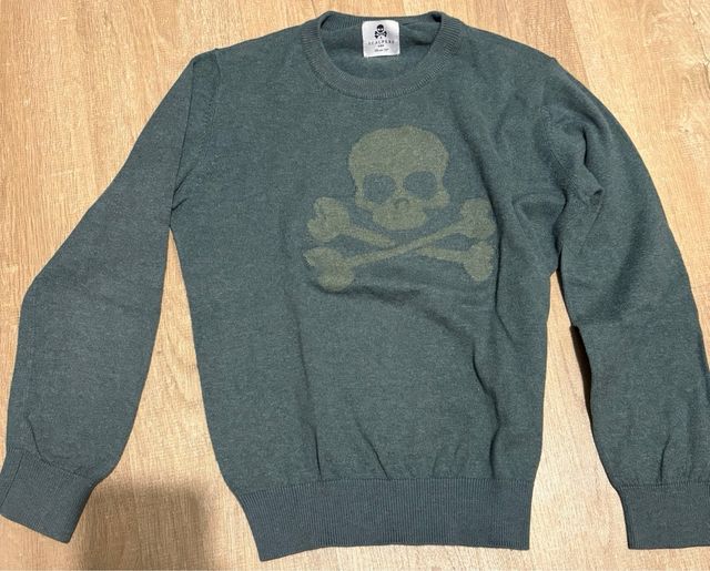 Jersey Scalpers niño calavera verde T.M