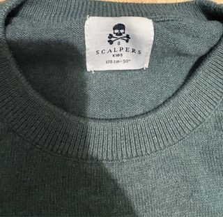 Jersey Scalpers niño calavera verde T.M