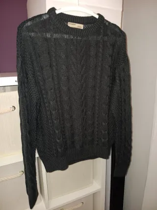 Jersey Pull&Bear gris talla S
