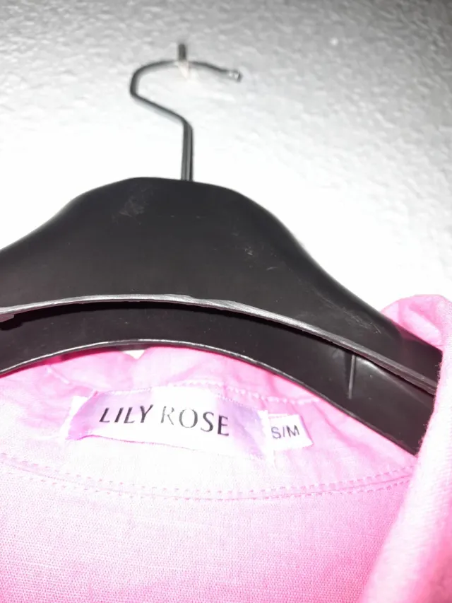 Camisa LILY ROSE rosa Talla S/M