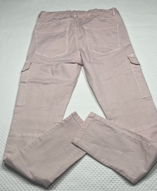 Pantalón cargo Zara niña rosa