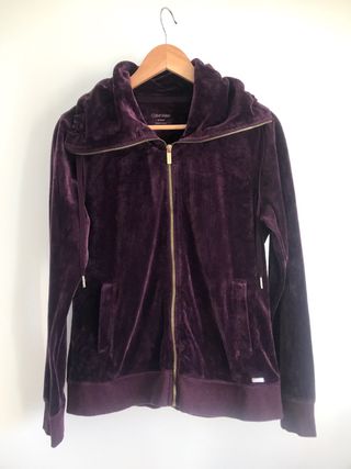 Sudadera Calvin Klein Terciopelo Mujer Talla M