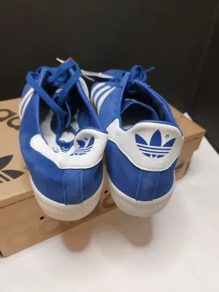 Adidas Gazelle Decon Blu/Bianco Tg 44