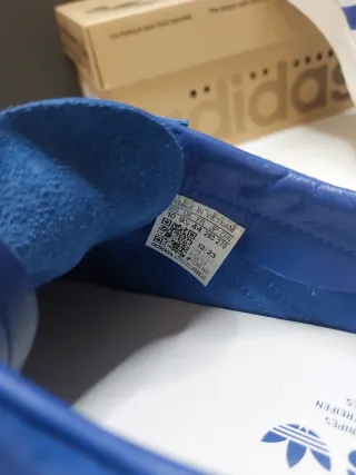 Adidas Gazelle Decon Blu/Bianco Tg 44