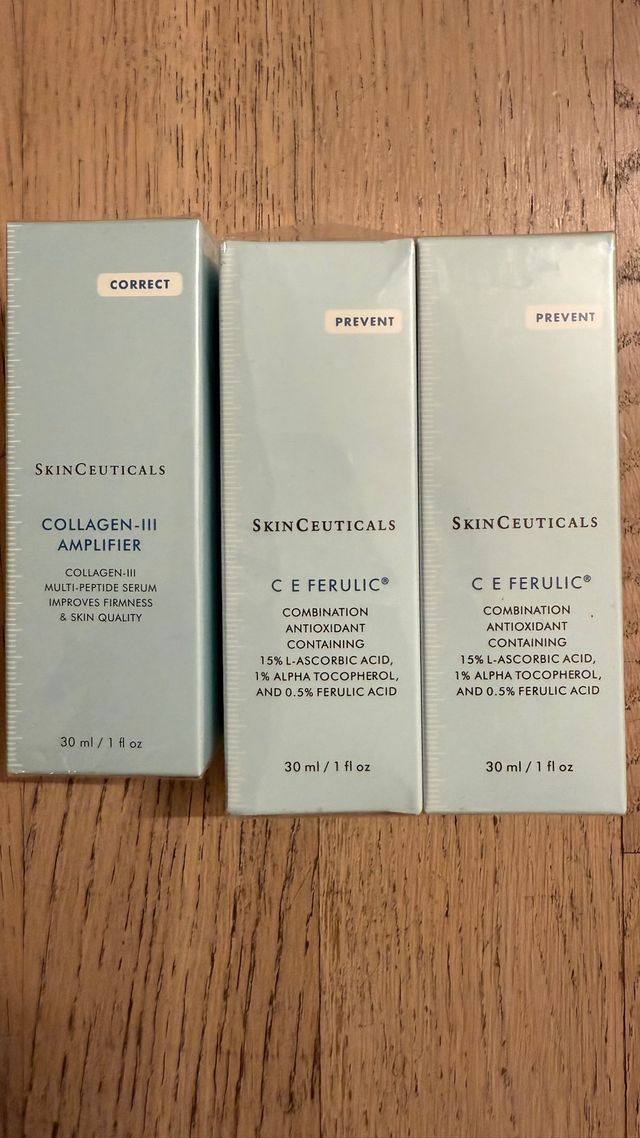 SkinCeuticals Collagen-III Amplifier & C E Ferulic