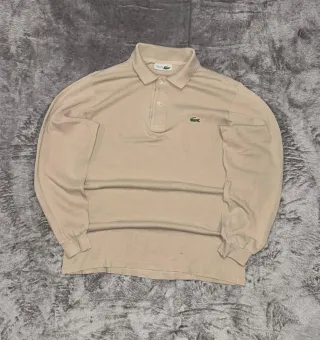 Jersey Polo Classic Retro Vintage LACOSTE beige M