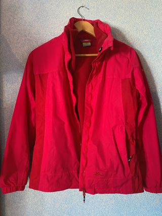 Chaqueta Trespass impermeable forro extraíble M