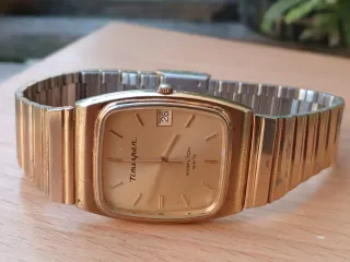 Reloj Hamilton Timespan Cuarzo Dorado