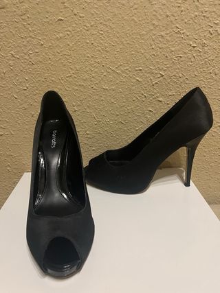 Zapatos de salón peep toe Baratts 39