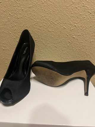 Zapatos de salón peep toe Baratts 39