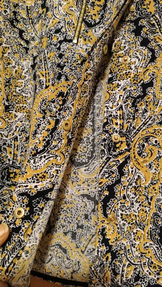 Camisa Zara Estampada Multicolor Talla S