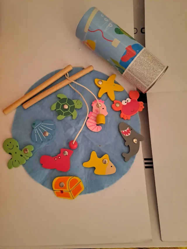 Juego de pesca infantil